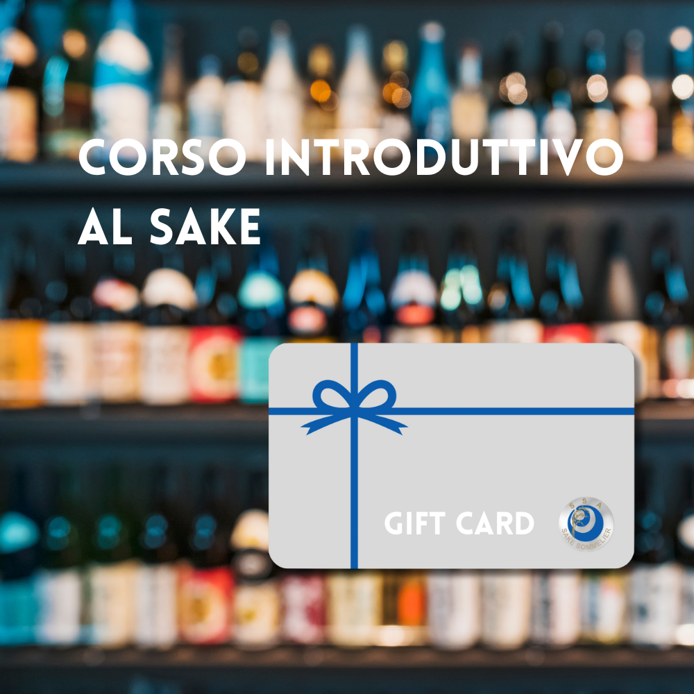 Gift Card - Corso Introduttivo al Sake