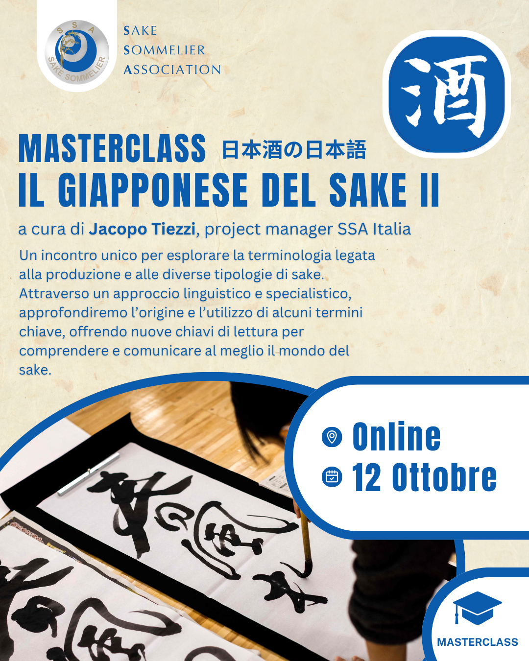 Masterclass SSA - Il giapponese del sake II