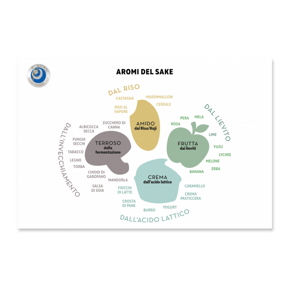 Aromi del sake - Poster