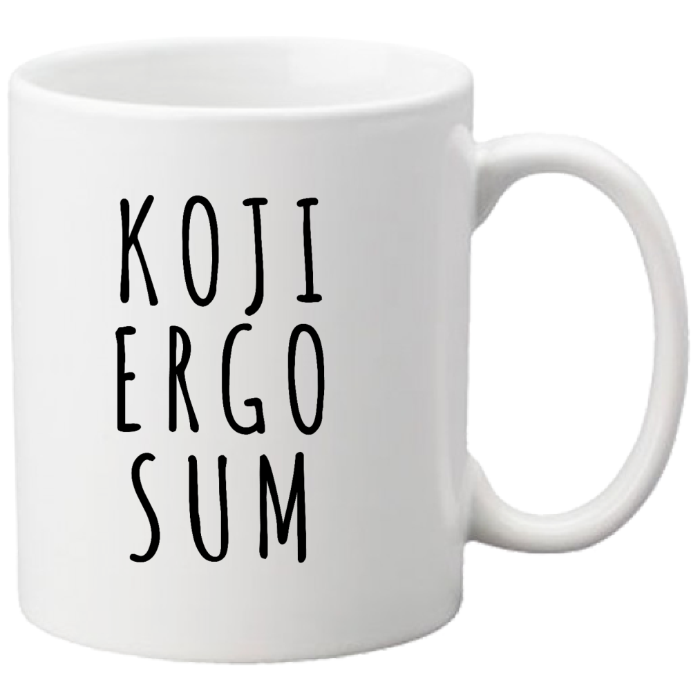 Tazza "Koji Ergo Sum" - Bianca