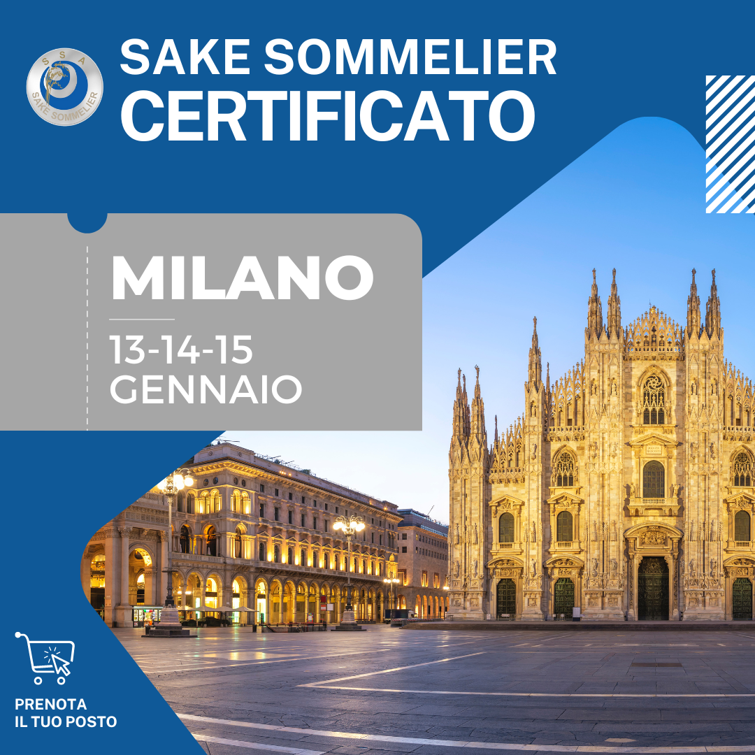 Introduzione al Sake - 5, 7 e 9 Febbraio 2024 - Online alla sera