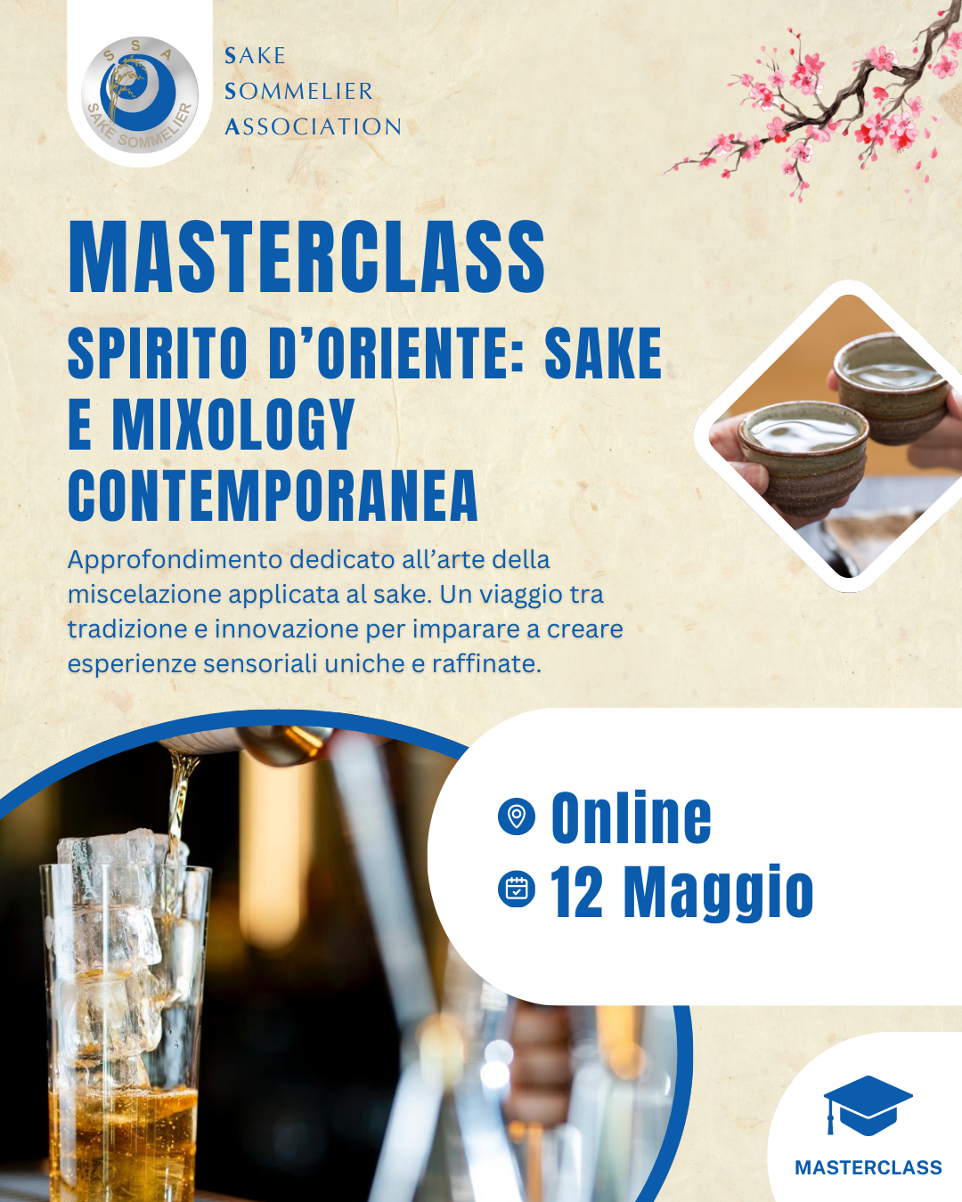 Masterclass - Spirito d’Oriente: Sake e Mixology Contemporanea