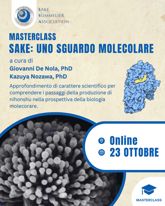 Masterclass - Sake: uno sguardo molecolare