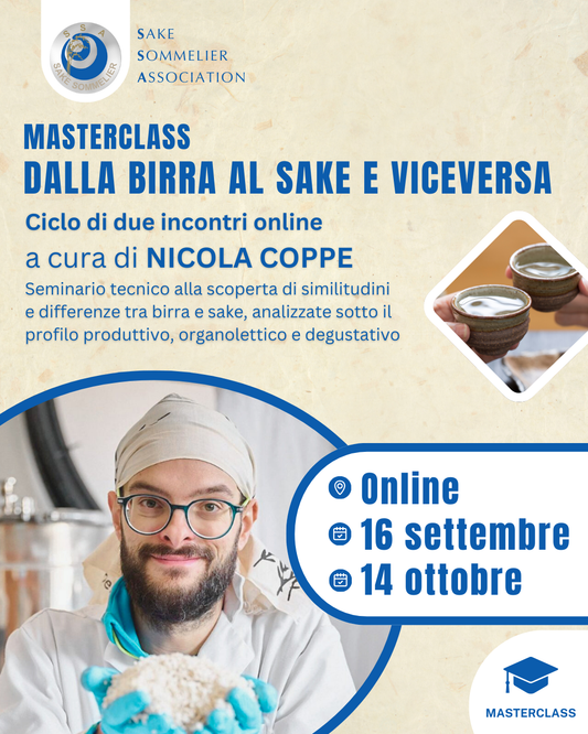 Masterclass - Dalla birra al sake e viceversa