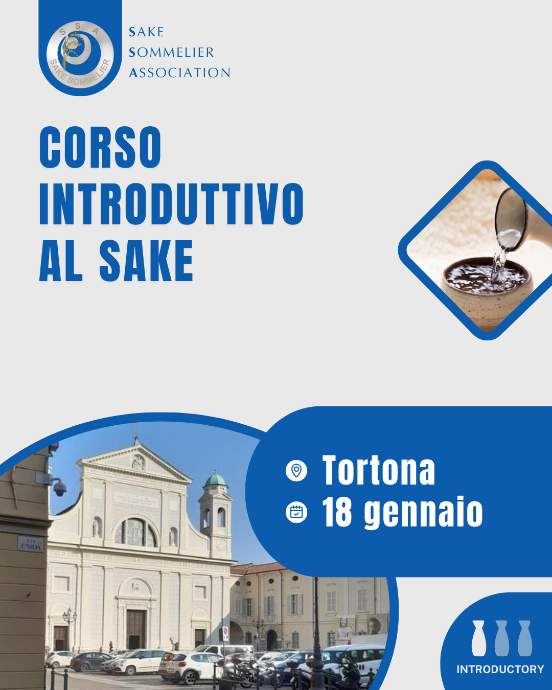 Corso Introduttivo al Sake - Gennaio 2026, Tortona